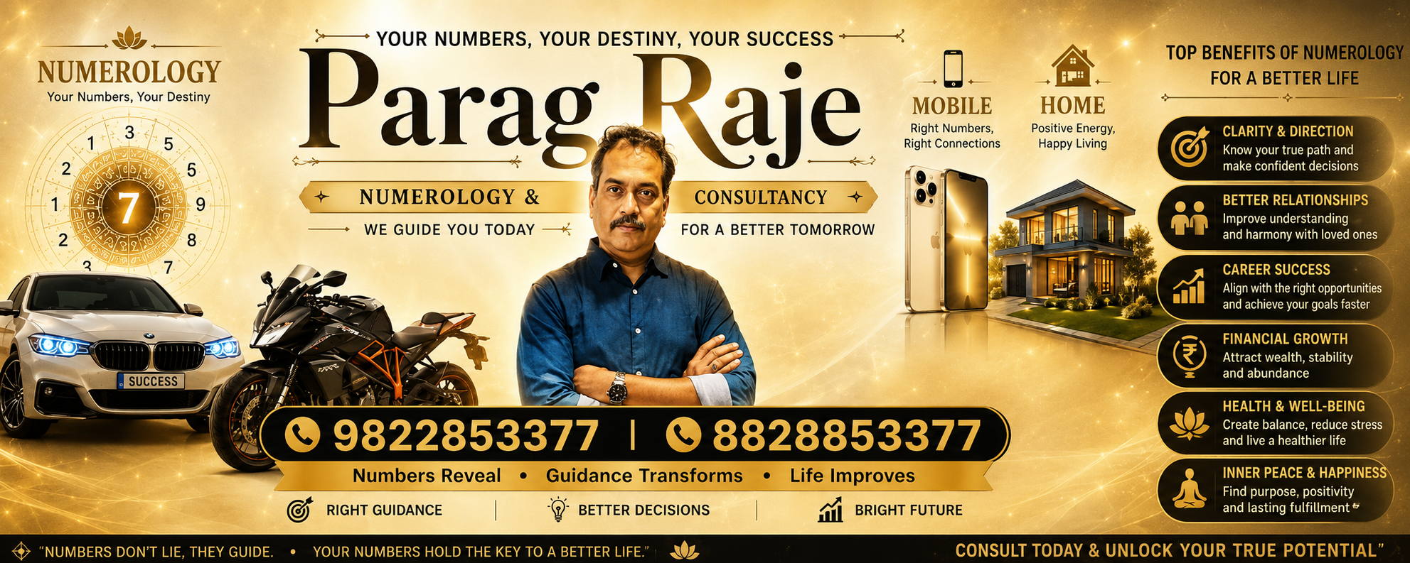 Parag Raje numerology and consultancy