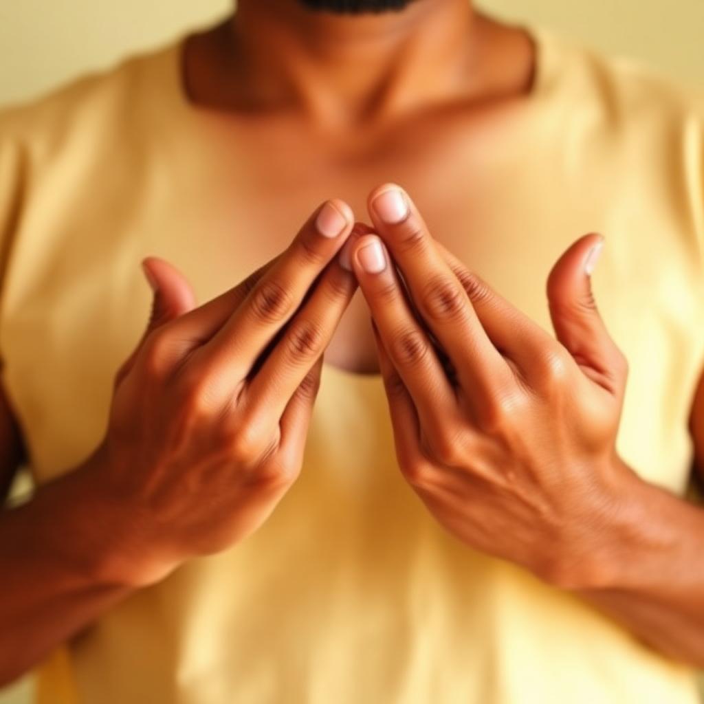 Hakini Mudra demonstration