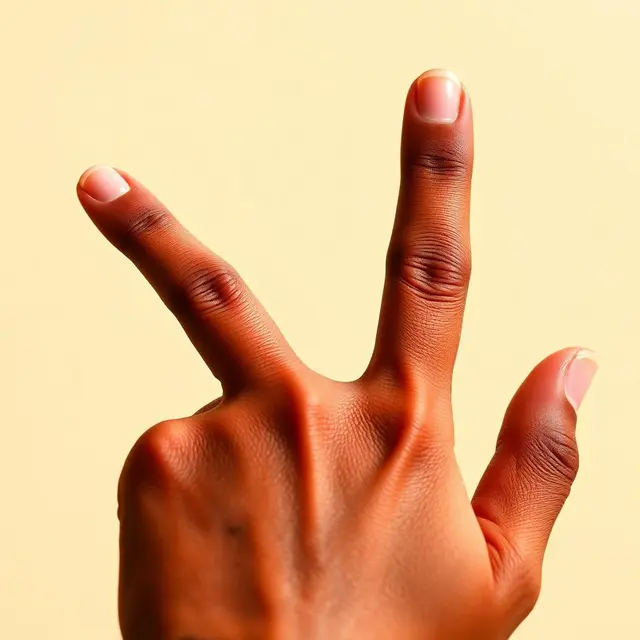 Surya Mudra demonstration